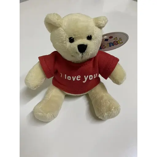 Игрушка мягкий медвежонок I Love You - фото 1