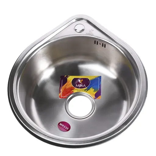 Мийка кухонна Mira MR 530 Matt, Satin - фото 1