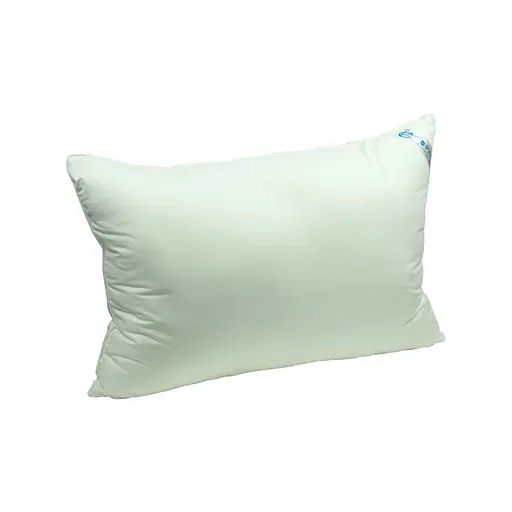 Подушка Руно 50х70 с искуственным лебяжим пухом в тике 310.11ЛПУ