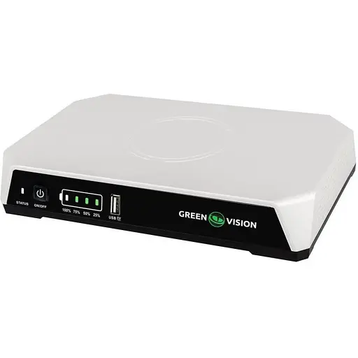 ДБЖ портативне джерело енергії Green Wave GV-704-UPS-DC20-40W для роутерів терміналів - фото 1