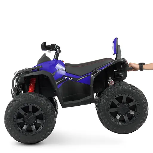 Електромобіль дитячий Bambi Квадроцикл M 4795EBLR-4 з пультом управління Синій - фото 3
