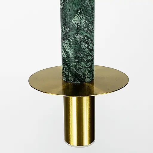 Підвіс Aurea із зеленим мармуровим плафоном в стилі Ар-деко Line.F SC 3/1 GR - фото 8