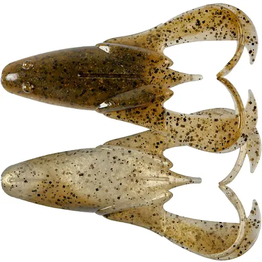 Силікон Keitech Noisy Flapper 3.5’’ #465 Green Pumpkin Frog (5 шт/уп)