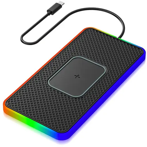 Бездротовий зарядний пристрій NN C-15 Pro чорний - фото 1