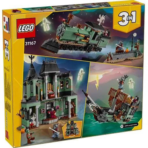 Конструктор LEGO Creator Маєток із привидами 736 деталей (31167) - фото 12