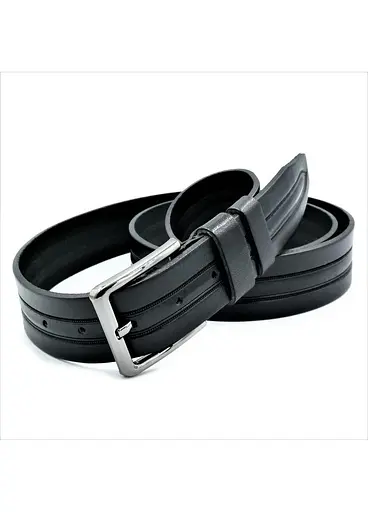 Ремінь шкіряний Weatro чоловічий 110-125х4 см acs0017278 - фото 2