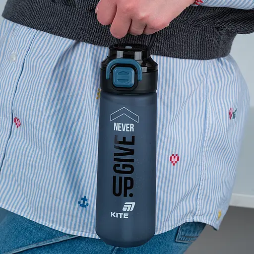 Пляшечка для води Kite сіра 760 мл (K25-1214-1) - фото 5