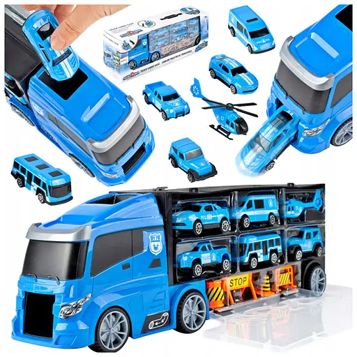 Трейлер поліція, 39 см, 666-08K