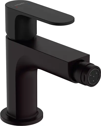 Смеситель для биде Hansgrohe Rebris S д/к pop-up Matt Black 72210670 Черный матовый - фото 1