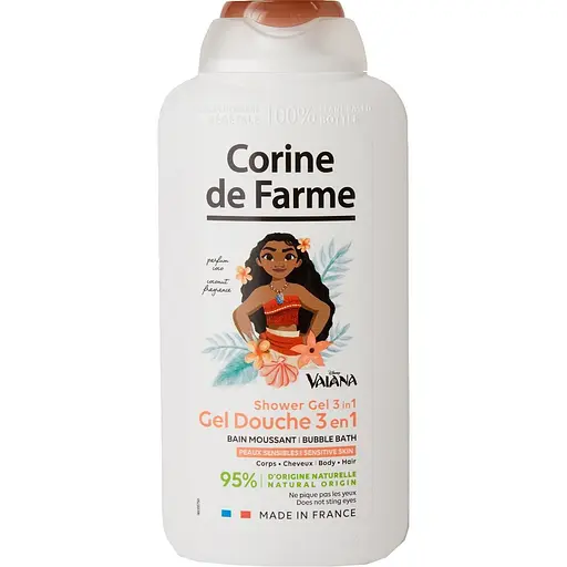 Гель для душу Corine de Farme 3 в 1 Моана Disney 500 мл - фото 1