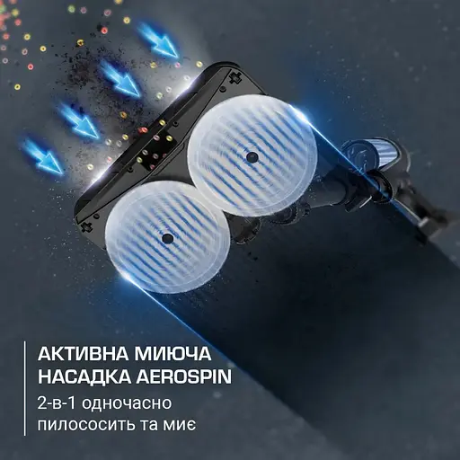 Пылесос беспроводной Rowenta X-Force Flex 12.60 Neo Auto Aqua Allergy 150 Вт автон. работа до 60 мин НЕРА черно-синий - фото 7