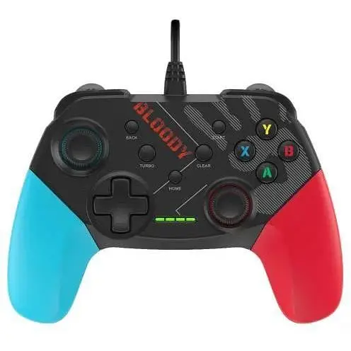 Геймпад Bloody GP30 USB для ПК/PS3/Switch/Android с двойной вибрацией 1,8 м - фото 1
