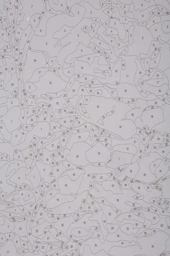 Набір для розпису по номерах "Гортензія блакитно-рожева" 40*50 см, IDEA2-GX47110, ТМ "99IDEAS" - фото 7