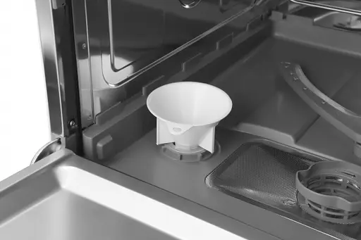 Посудомоечная машина Hansa Hansa настольная, 6 комплектов A+, 55 см, дисплей, серебристый - фото 5