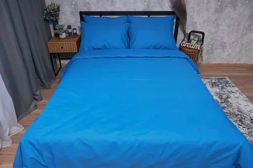 Підковдра Moon&Star Бязь Gold Люкс Sapphire King Size 220x240 см - фото 2