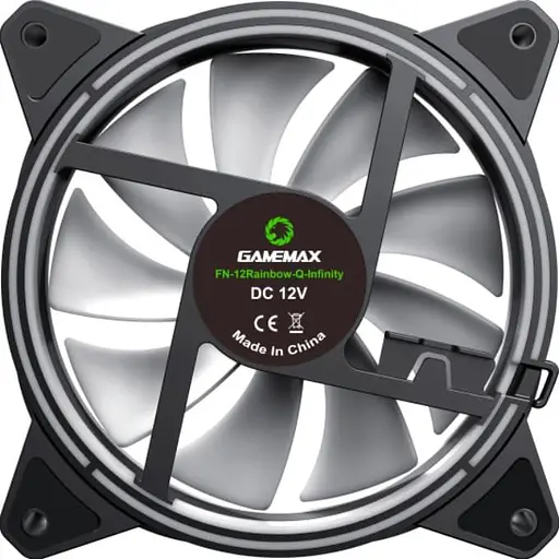 Вентилятор GameMax 120мм FN-12Rainbow-Q-Infinity (FN-12Rainbow-Q-Infinity) - фото 6