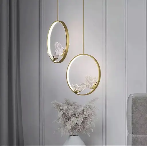 Светильник с бабочками со встроенными светодиодами | Line F | Арт. D1201-2 - фото 1