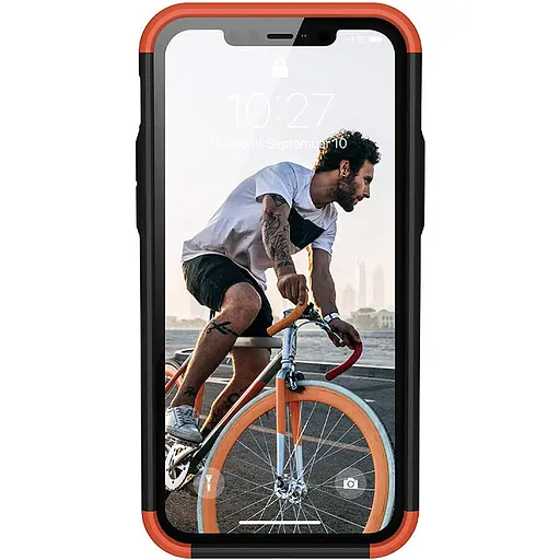 Чохол TPU UAG CIVILIAN series для Apple iPhone 14 Pro 6.1 Чорний - фото 4