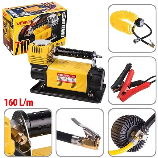 Автомобильный компрессор Voin Off Road Master 150 psi 45A (VL-710) - фото 16