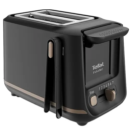 Тостер Tefal Includeo 850 Вт чорний (TT533811)