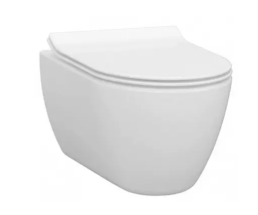 Унитаз подвесной с функцией биде Idevit Alfa Iderimless 3104-2615, Белый - фото 1