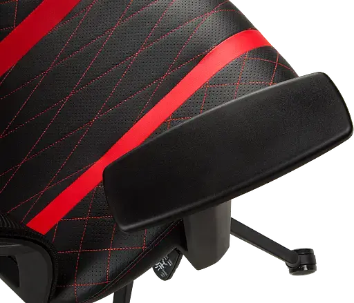 Геймерское кресло GT Racer черное с красным (X-6674 Black/Red) - фото 8