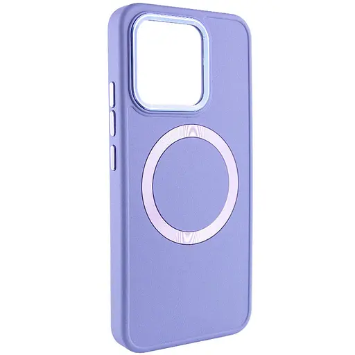 Чехол Epik TPU Bonbon Metal Style with MagSafe для Xiaomi Redmi Note 13 4G Сиреневый/Dasheen