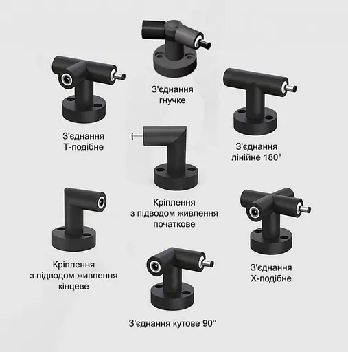 Соединение Т-образное правое KLOODI CUBELINE CON T 21 - фото 3