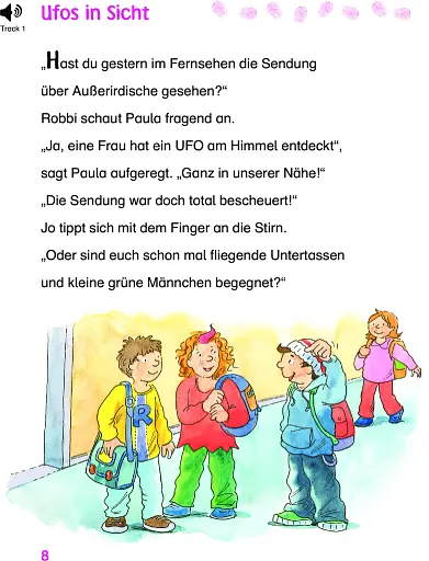 Spielerisch Deutsch lernen. Lernkrimi. Zeichen - фото 3