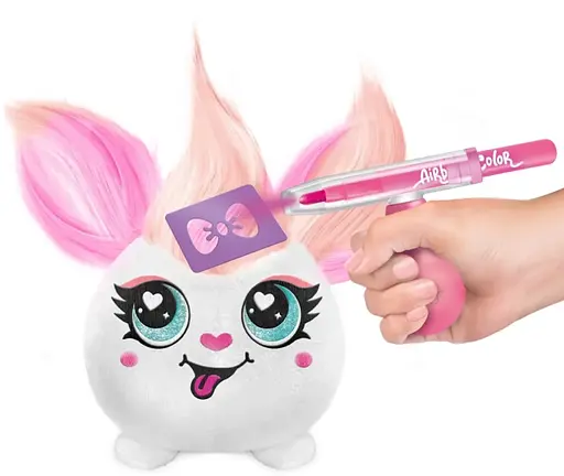 Набір Canal Toys Diy Airbrush Plush - Hair'iffic "Зроби зачіску - Піксі" (AIR038/2) - фото 9