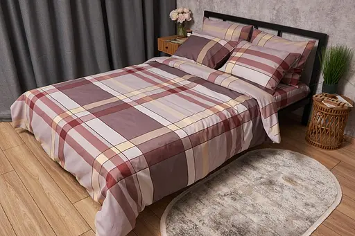 Комплект постельного белья Moon&Star Микросатин Premium Moon Rock полуторный евро 160х220 наволочки 4х70х70 - фото 1