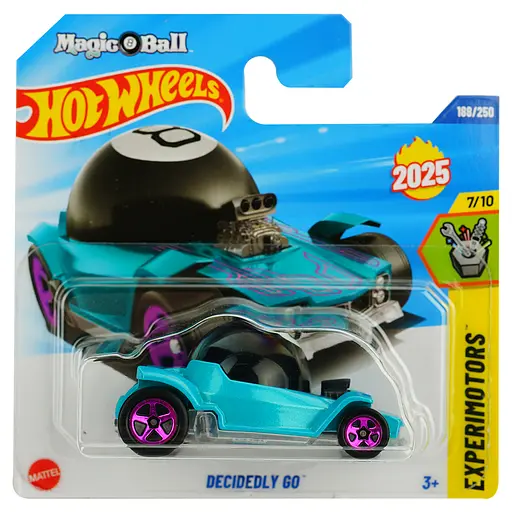 Базова машинка Hot Wheels Experimotors Decidedly Go бірюзова (5785) JBC12-N521           