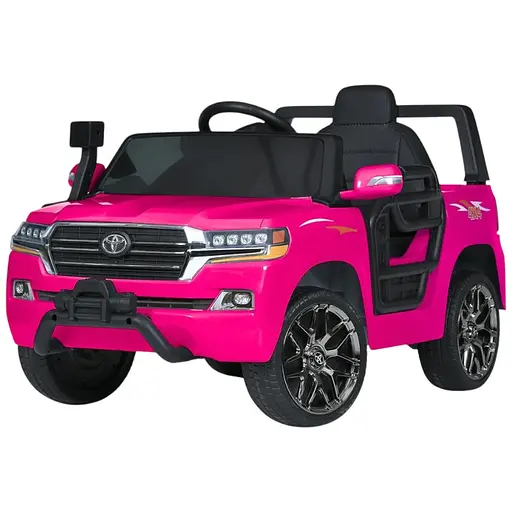 Электромобиль детский Bambi Джип Toyota Land Cruiser M 5101EBLR-8 с пультом управления Розовый