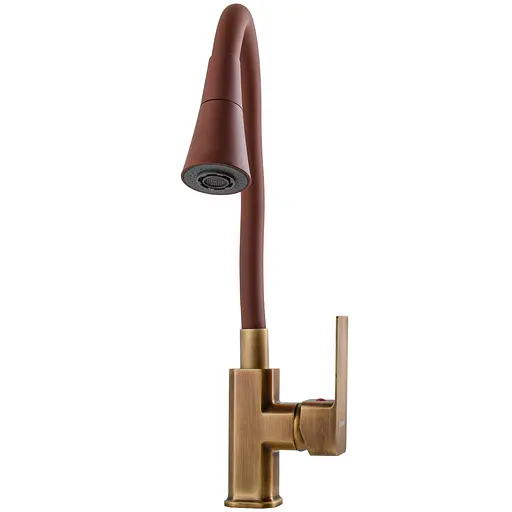 Смеситель для кухни Domino Malibu DMM-203LM- BR-R10 Бронза - фото 3