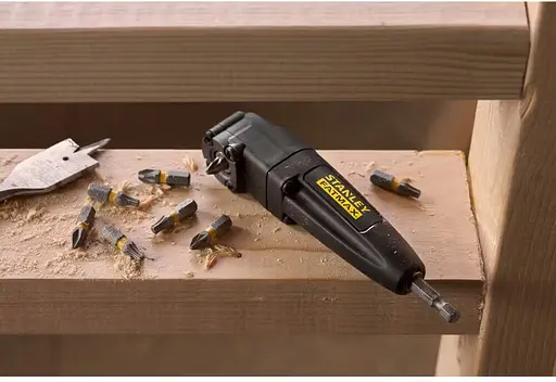 Насадка кутова Stanley FatMax з набором біт 9 шт. (STA88582) - фото 7