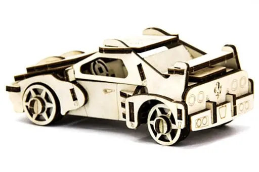 Дерев'яний конструктор Фераррі 53 деталі - фото 4