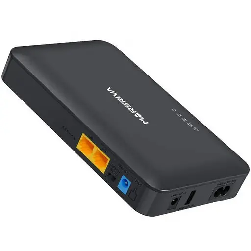 ДБЖ для роутерів і мережевого обладнання MARSRIVA KP2 Plus 16000 mAh - 240VAC 2 х DC + PoE24V1A + USB OUT - фото 5