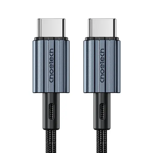 Кабель Choetech ХСС-1014 Black USB-C to USB-C PD60W 1.2m (43-00124)
