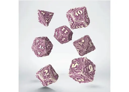 Набір кубиків Dracopolis Dice Set: Yucatan Featherwing , 7 шт. (SDCP02) - фото 2