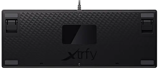 Клавиатура Xtrfy K4 TKL Kailh Red UA RGB Black (XG-K4-RGB-TKL-R-UKR) - фото 3