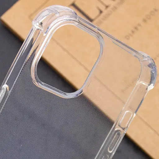 Чохол TPU Getman Ease logo посилені кути для Apple iPhone 14 Plus 6.7 Безбарвний прозорий - фото 7