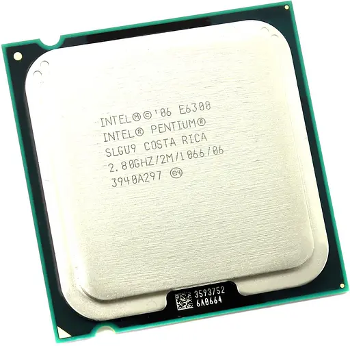 Процесор Intel Pentium E6300 (2M Cache, 2.80 GHz, 1066 FSB) Б/В - фото 2