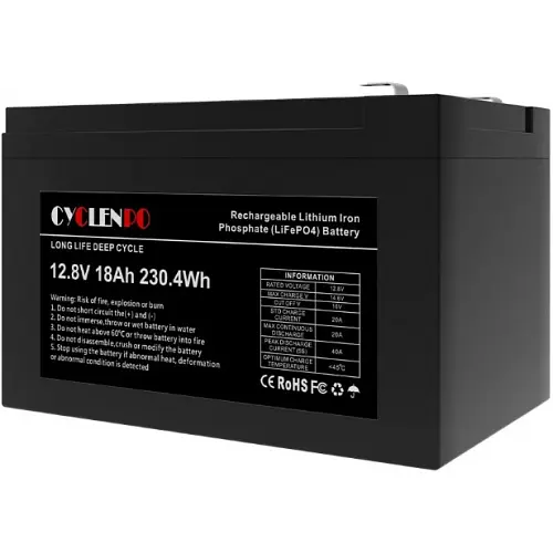 Акумулятор Cyclen 12.8V 18AH LiFePo4 - фото 3