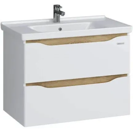 Тумба підвісна Sanwerk Ліга Air 80 мессина з умивальником Idea (MV0000862) - фото 1