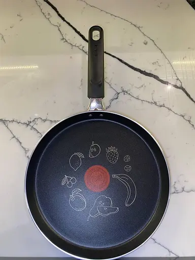 Сковорода для блинов и панкейков тефаль 25 см., с титановым антипригарным покрытием