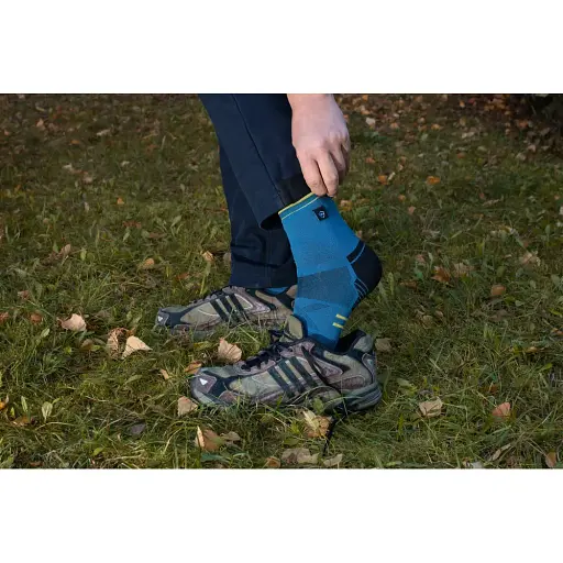 Носки DexShell Running Lite 2.0 Socks водонепроницаемые XL 47-49 темно-голубые - фото 3
