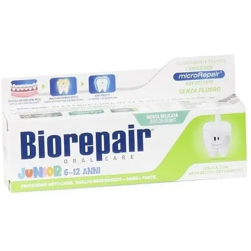 Уцінка. Дитяча зубна паста BioRepair Junior 6-12 років 75 мл - фото 5
