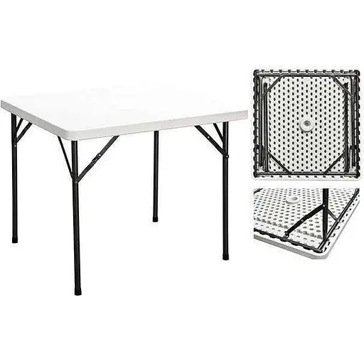 Стол раскладной SpringFun квадратный 88 см нагрузка 150 кг многофункциональный компактный для туризма - фото 1