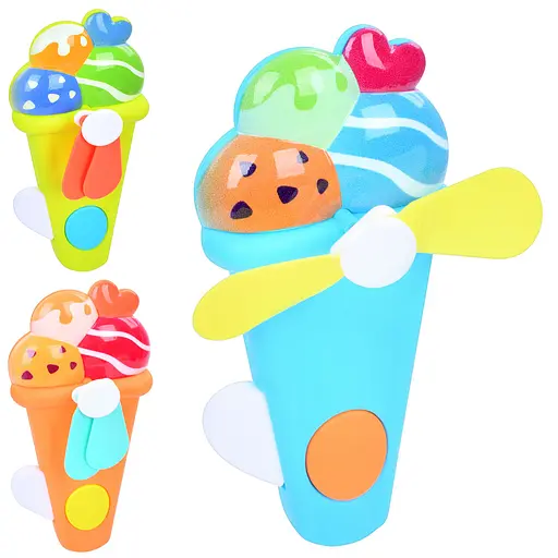 Вентилятор механический, 14 см, мороженое, 6.5x14x4 см (В ассортименте) - фото 2