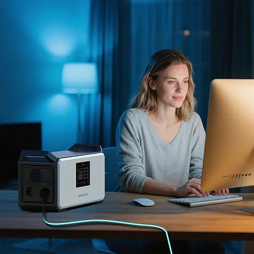 Портативная зарядная станция Marstek M1200 1800W 1030Wh (42-00301) - фото 16